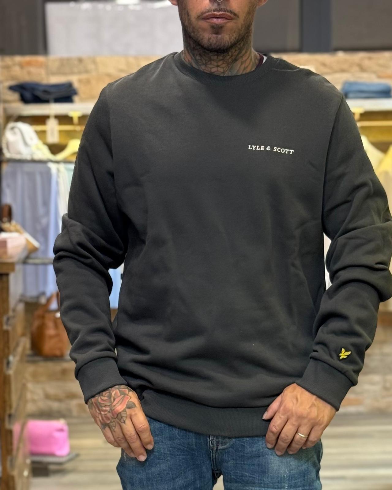 Felpa Lyle & Scott paricollo