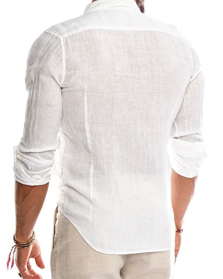 Camicia di lino Markup
