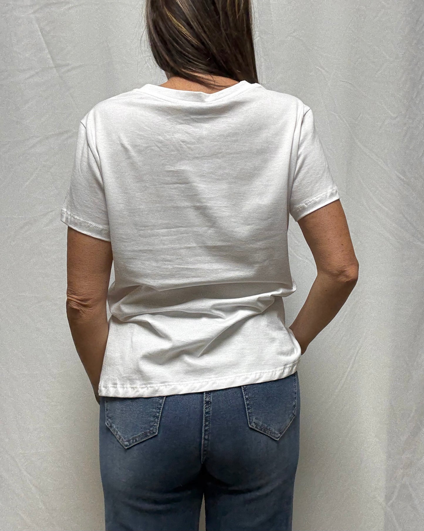 T-shirt Susy mix con stampa