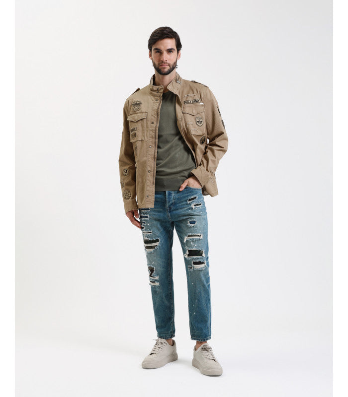JACKET CON PATCH