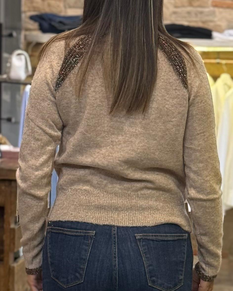 Maglia Markup bordi lurex