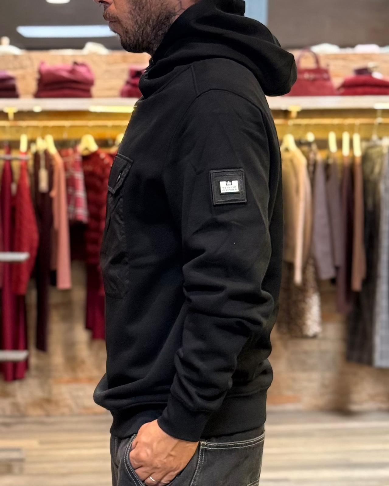 Felpa Weekend Offender con tasca nera