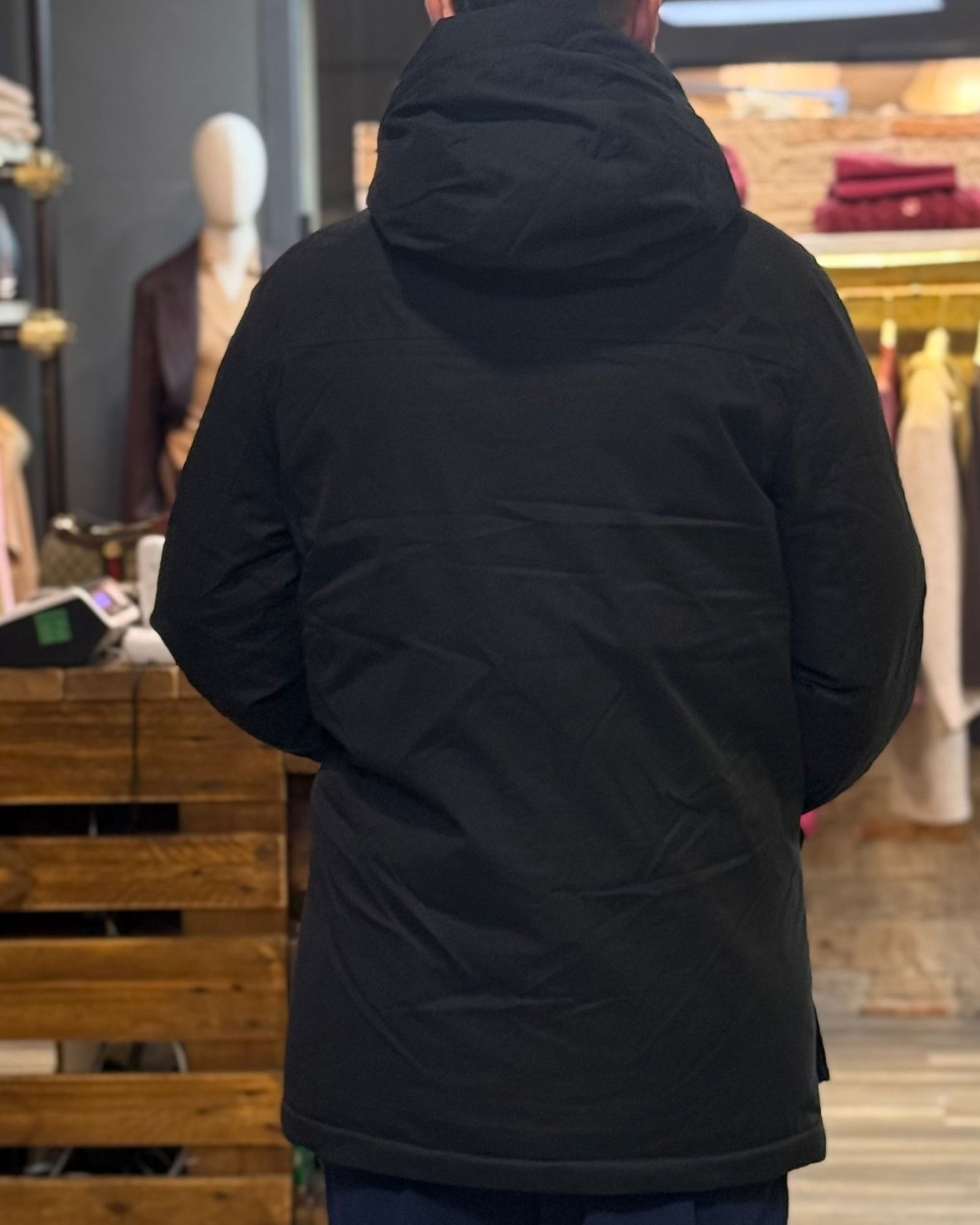 Parka Lyle & Scott nero