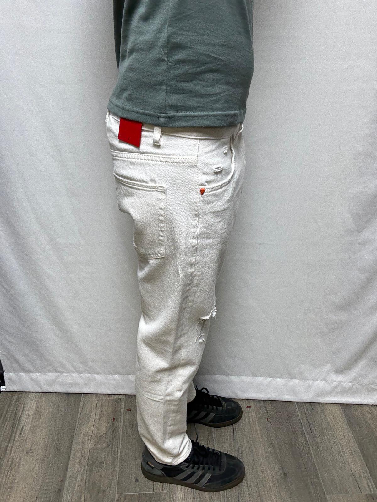 Jeans Gianni Lupo bianco