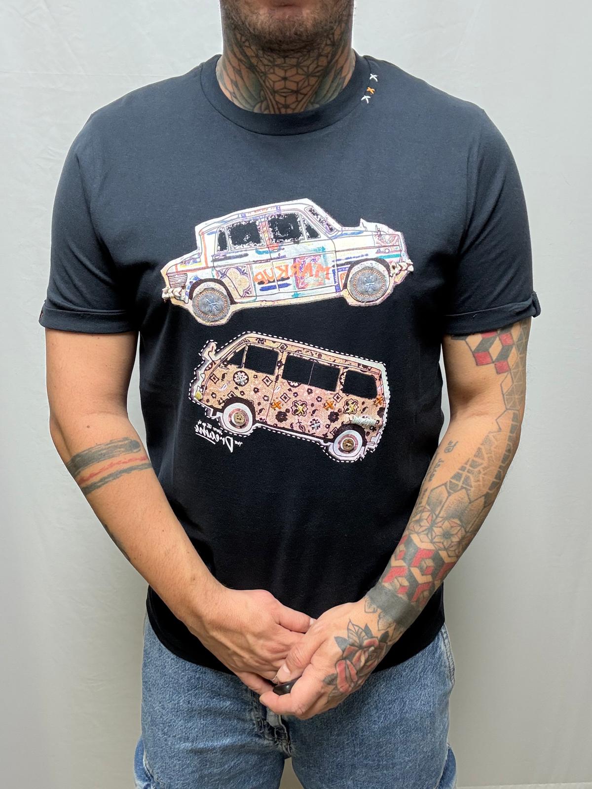 T-shirt Mark up con stampa