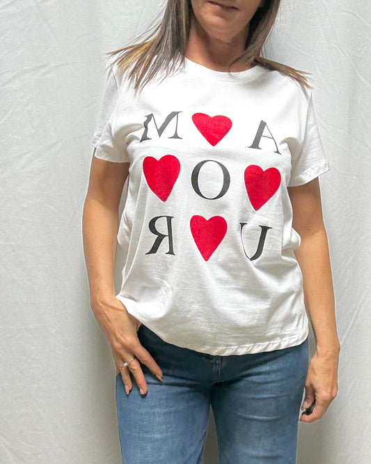 T-shirt Susy mix con stampa