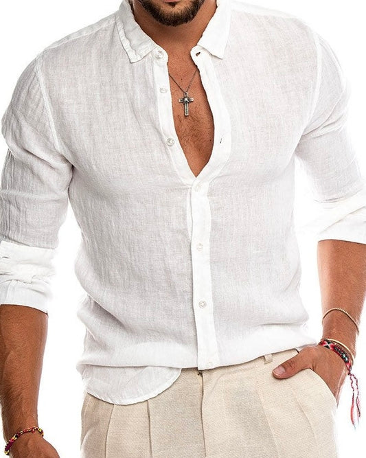 Camicia di lino Markup
