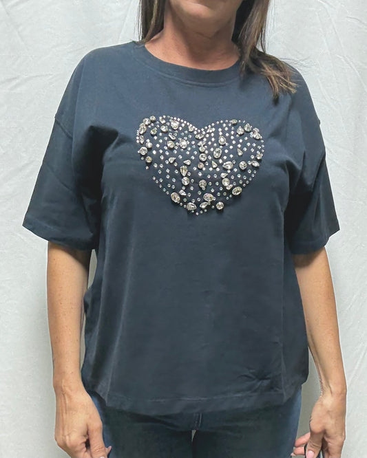 T-shirt Markup con applicazioni