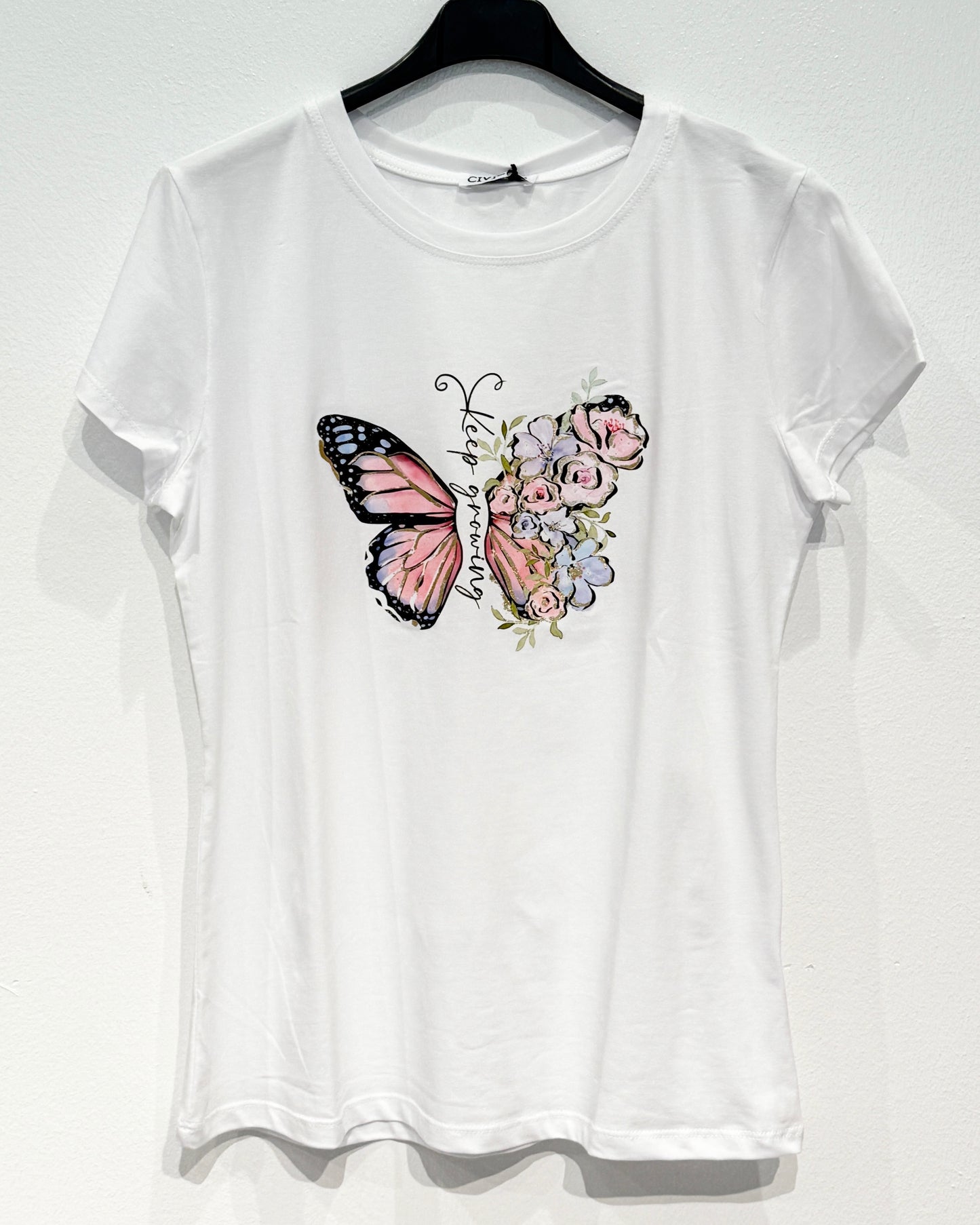 T-shirt civico con stampa