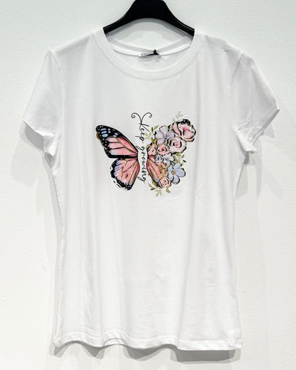 T-shirt civico con stampa