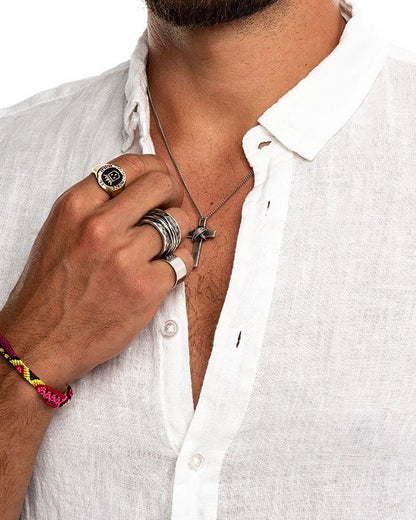 Camicia di lino Markup