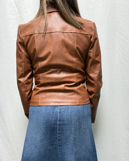 Chiodo eco pelle Susy mix