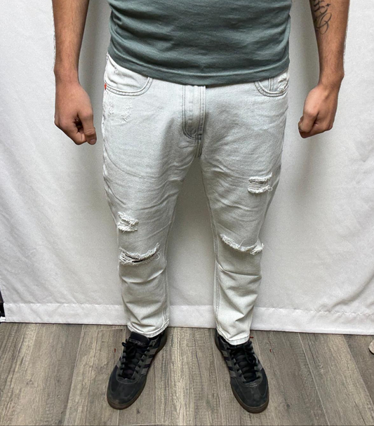 Jeans Gianni Lupo bianco