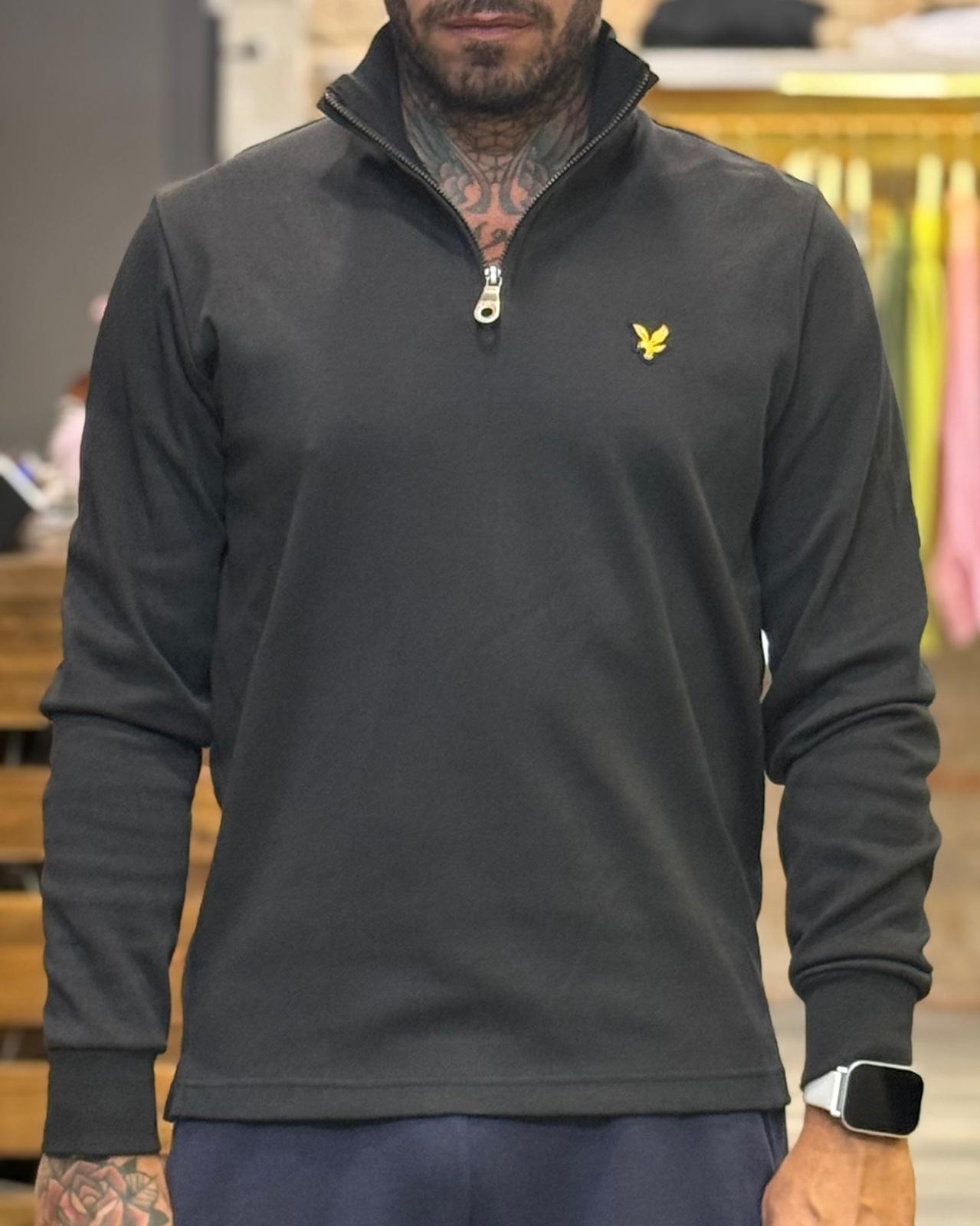 felpa con zip Lyle & Scott
