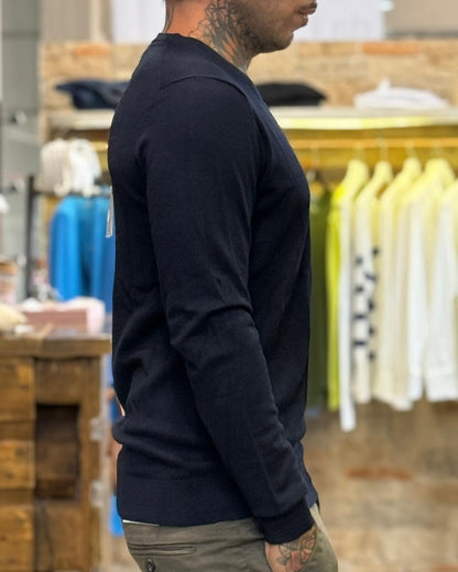 Maglia Uomo Scollo a V Elegante