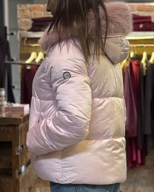 piumino Markup rosa