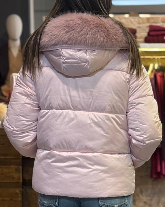 piumino Markup rosa