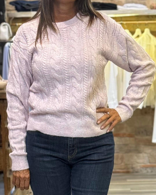 Maglia Markup in filo paille rosa