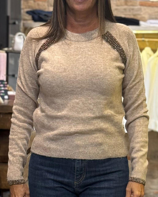 Maglia Markup bordi lurex