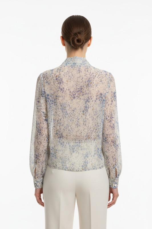 Camicia floreale retro