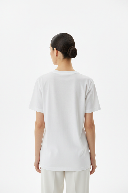 T-Shirt Donna Scritta Ironica "Potrei Sbagliarmi MA NON CREDO"