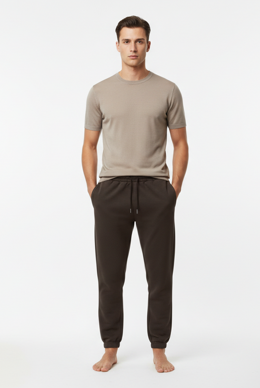 Pantalone Jogger Marrone Uomo - GIANNI LUPO
