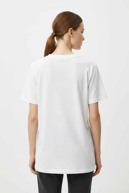 T-Shirt Donna Cuore Leopardato Love Beige Rosa