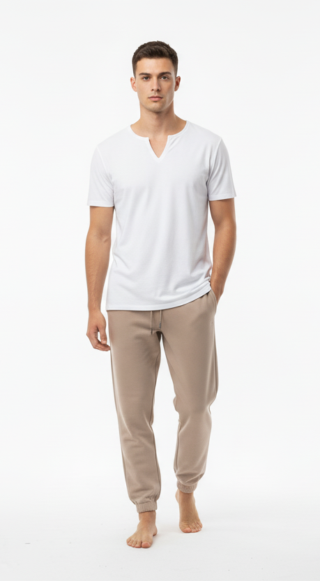 Pantalone Jogger Beige Uomo - GIANNI LUPO