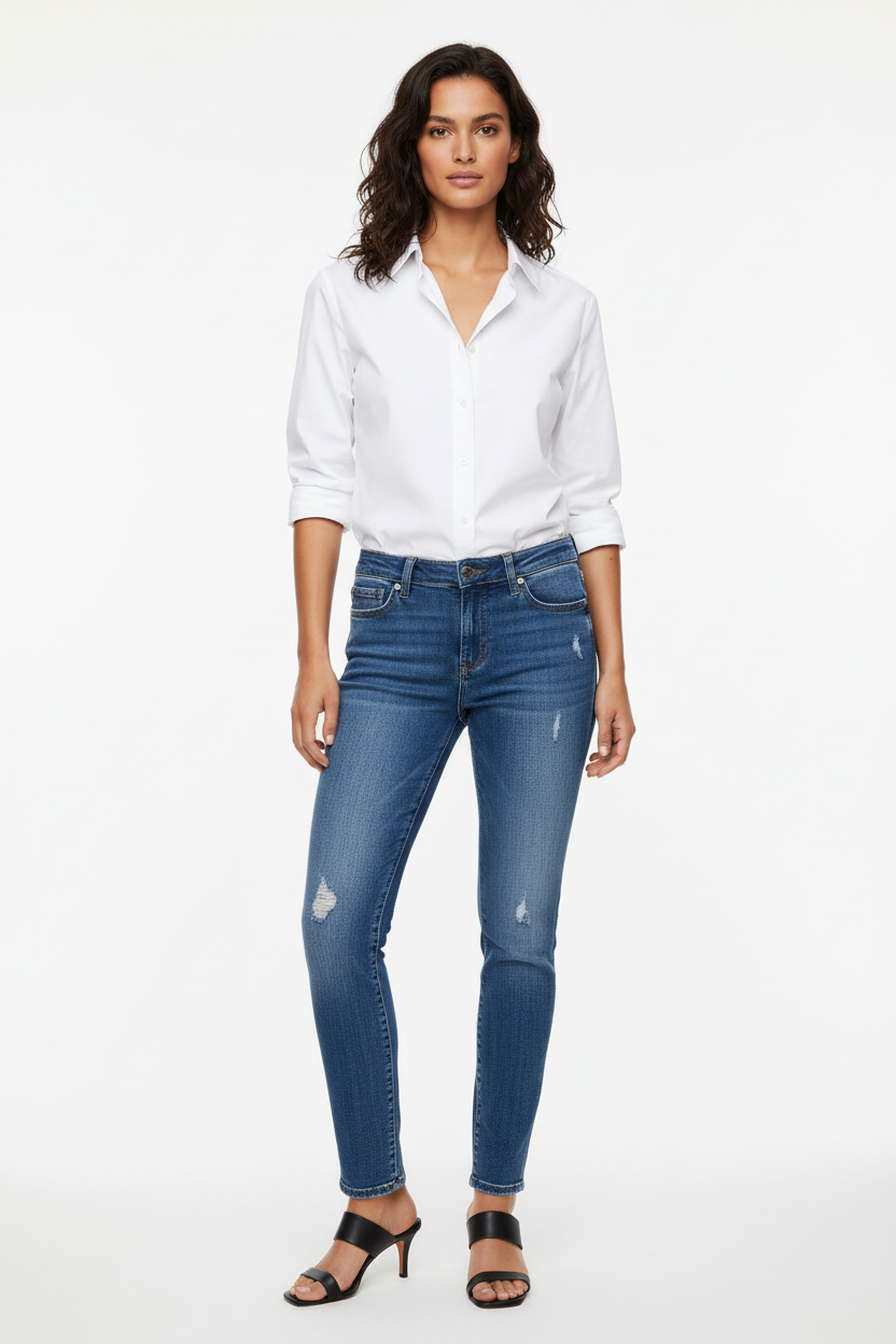Jeans slim fit donna Gianni Lupo