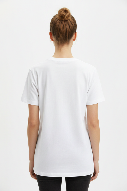 T-Shirt Donna vespa Vintage Rosa con Fiori