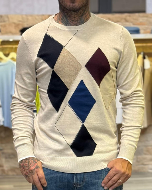 Maglia Markup con rombi