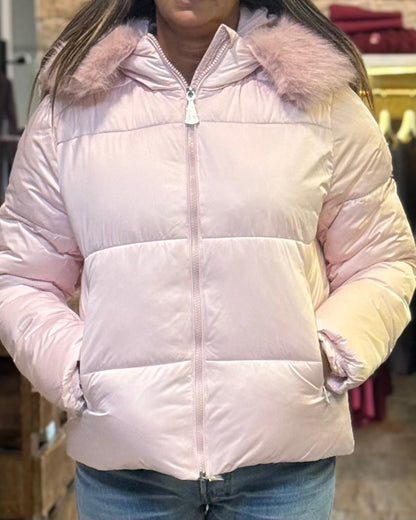 piumino Markup rosa