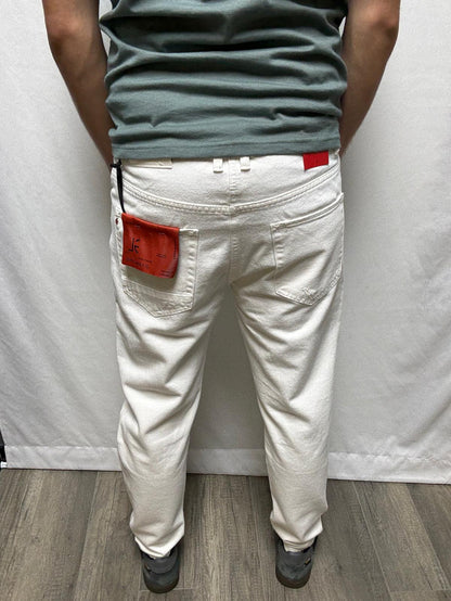 Jeans Gianni Lupo bianco