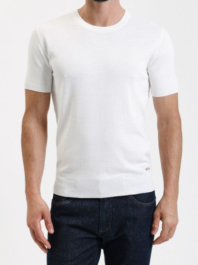 T-shirt in maglia Gianni Lupo