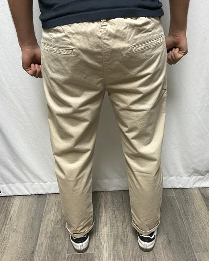 Pantalone Over-d beige