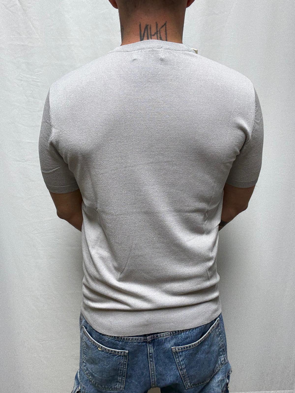T-shirt in maglia Gianni Lupo