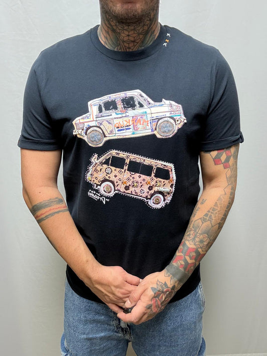T-shirt Mark up con stampa